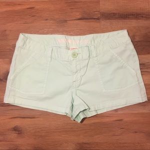 Mossimo Mint Green Shorts
